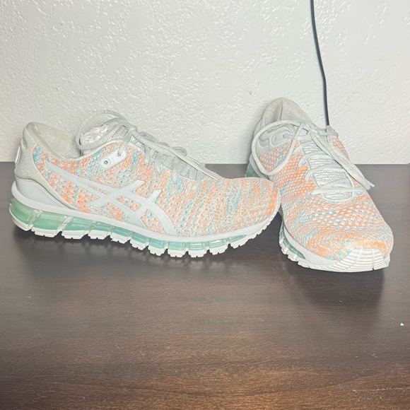 ASICS Gel Quantum 360 Knit 2 'Glacier Grey Aruba Blue' - Picture 1 of 9